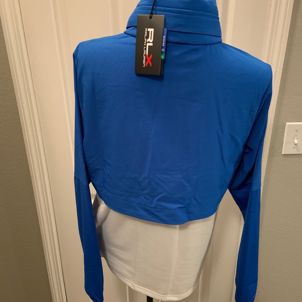 Ralph Lauren RLX ladies golf jacket size large w/packable hood - Picture 5 of 6